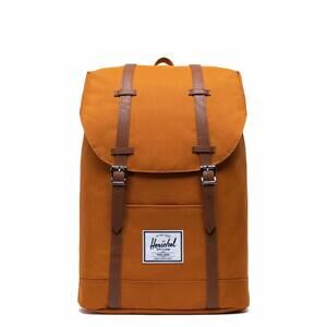 Herschel Supply Company Classic Backpack in Burnt Orange with Brown Straps